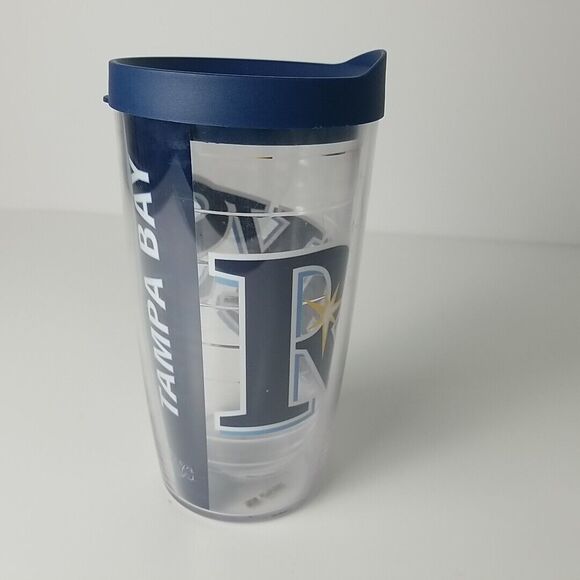 Tervis Tampa Bay Rays 16oz Double Walled Tumbler W/ Lid MLB USA - Picture 1 of 8